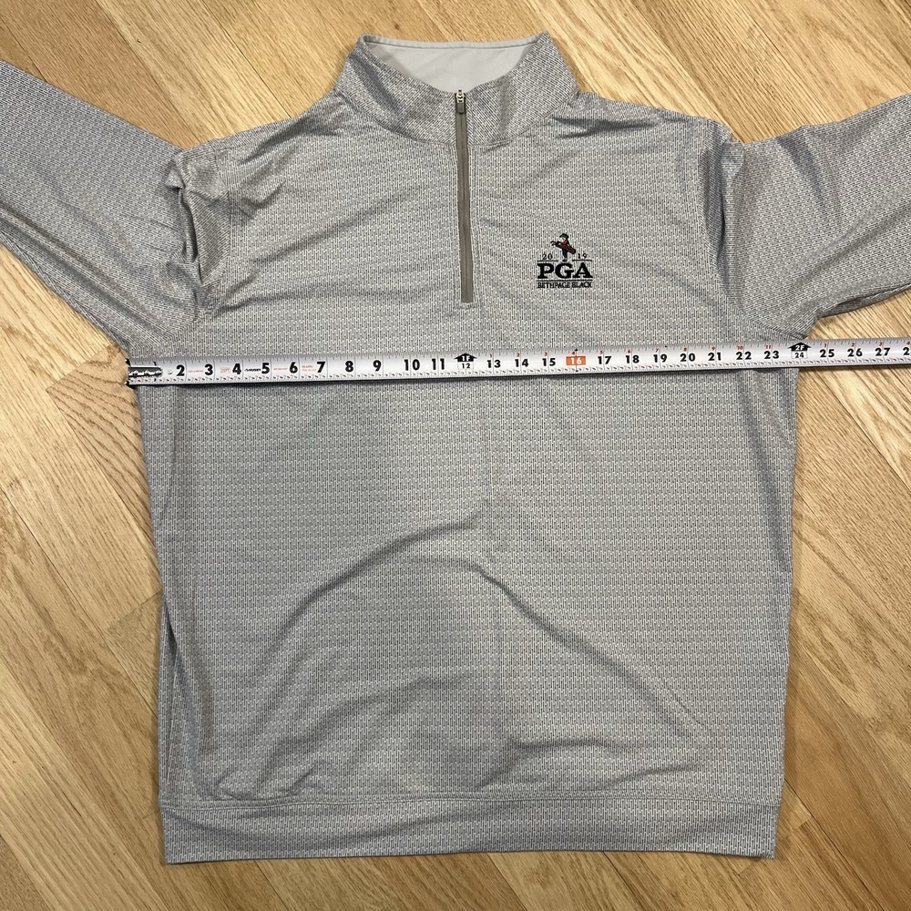 Peter Millar Pullover Performance Quarter Zip Men… - image 7